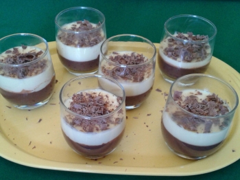 BUDINO IN BICCHIERE