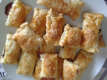 Fagottini di marmellata e nutella