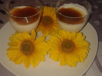 Coppette di panna cotta