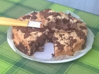 SBRICIOLATA BICOLORE ALLA NUTELLA