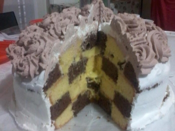 TORTA A SCACCHI