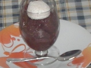 mousse al cioccolato istantanea