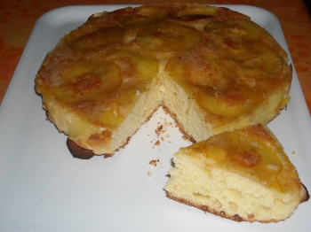 Torta rovesciata con mele