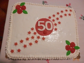 Torta compleanno 50 anni