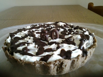 Torta fredda con wafer