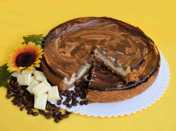 Cheesecake caffè/ciocco bianco