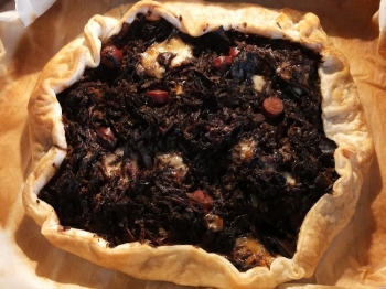 Torta salata di melanzane