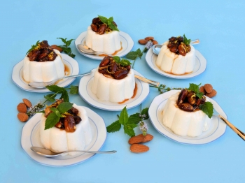 "Chicche" al latte di mandorla e panna