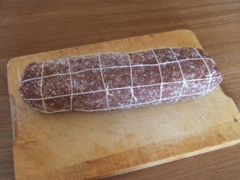 Salame di cioccolato senza uova