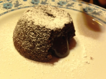 TORTINO CON CUORE DI CIOCCOLATO
