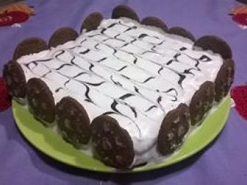 Torta Pan di stelle alla panna