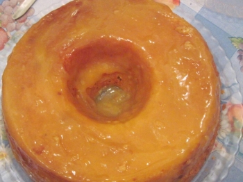 Ciambellone al succo di frutta.