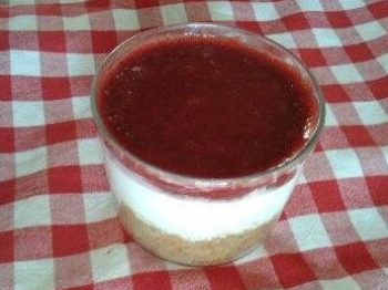 Cheesecake in Barattolo