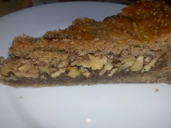 TORTA ALLE NOCI E MIELE