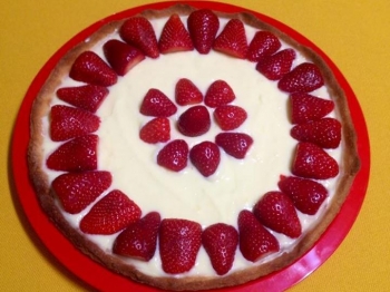 Crostata con le fragole
