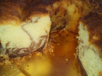 ciambellone bicolore
