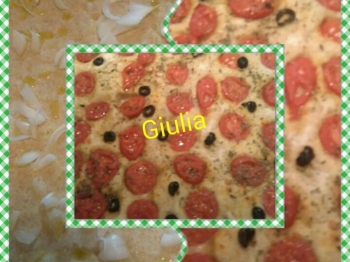Focaccia con farina integrale