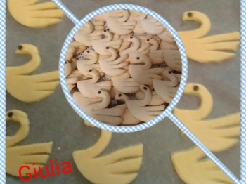 Biscotti Cigno ( simili a quelli di una amica dolcina)