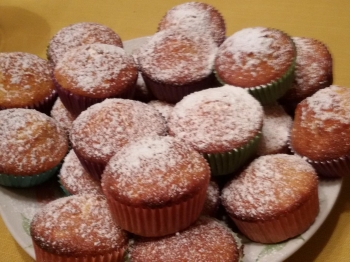Muffin carote e mandorle