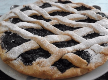 crostata con marmellata