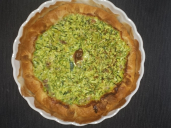 torta salata zucchine speck porro e scamorza