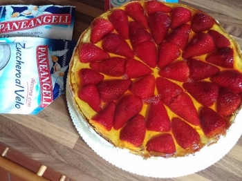 Torta con le fragole