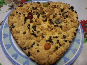 Sbrisolona nutella e mascarpone