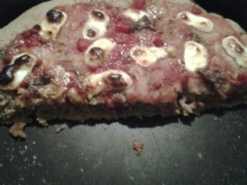 PIZZA CON FARINA DI SEGALE E FARINA INTEGRALE