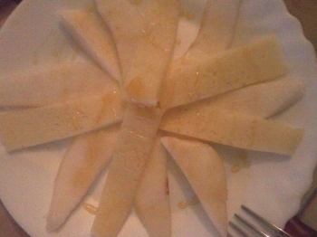 pere miele e pecorino