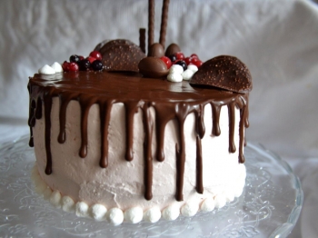DRIP CAKE MASCARPONE E CIOCCOLATO