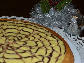 Crostata morbida sfiziosa con crema pasticciera