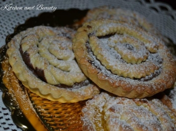 Crostatine al farro con composta di arance