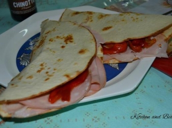 Piadina fatta in casa