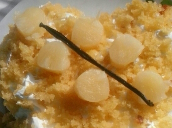 Torta Cuore mimosa