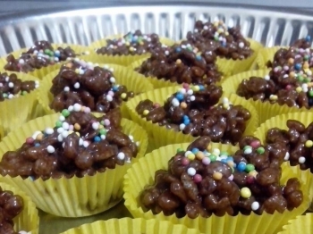 Croccantini di riso soffiato al cioccolato
