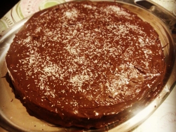 Torta cocco e cioccolato