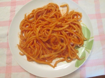umbrichelli all'arrabbiata