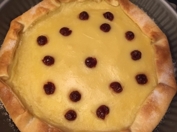 Torta di sfoglia al limone