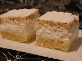Torta paradiso a quadrotti