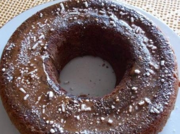 Ciambella alla cannella glassata