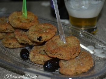 Polpette di fagioli borlotti