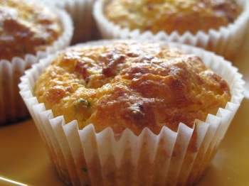 Muffin Cheddar e Bacon