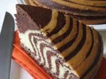 torta zebrata