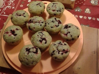 Muffin ai frutti di bosco