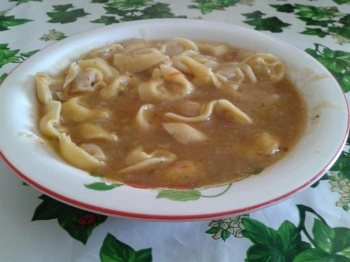 tortellini in crema di verdure