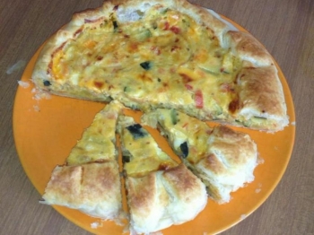 torta di verdure
