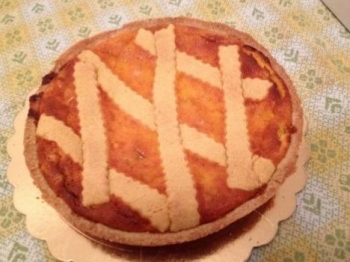 pastiera con crema