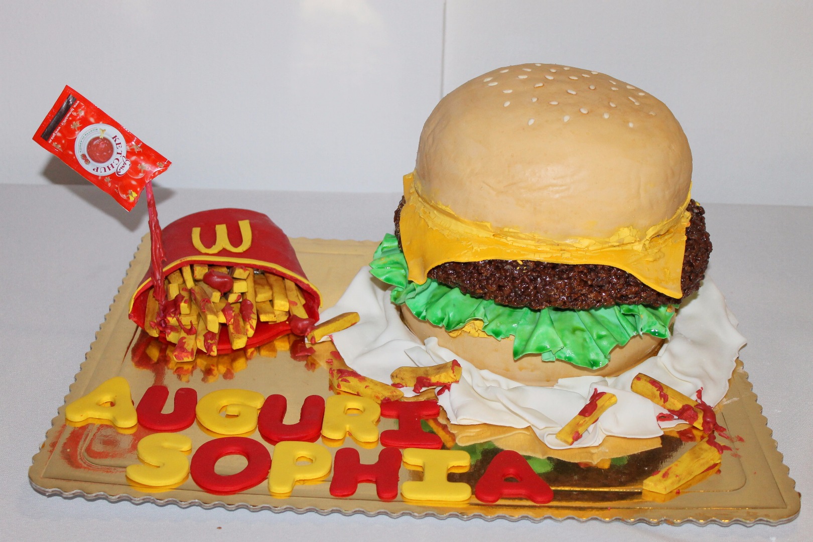 immagine post Mc Donald's cake - torta di compleanno