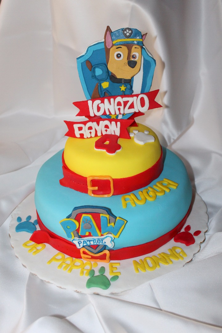 immagine post Torta di compleaano PAw Patrol