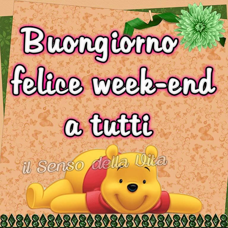 immagine post Buon week end